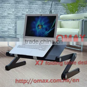 Factoty Price Protable Aluminum Floor Stand Laptop Desk for Beds thumbnail-1