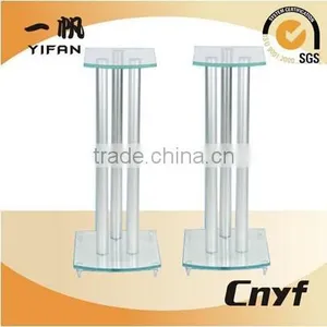 2015 Durable Pair White Speaker Stands SS-002 thumbnail-1