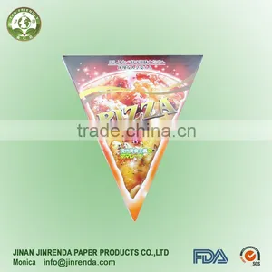 White Carboard Pizza Box for Scooter or Motobike thumbnail-1