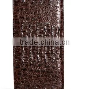 High-end Men's Leather Alligator Business Men Clutch a Long Section Clutch Bag Zipper Purse Handbag Handmade Purses thumbnail-2