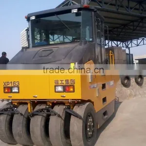 XCMG Tyre Compactor Machine XP163 Road Roller thumbnail-1