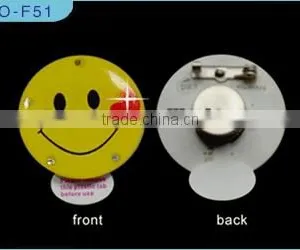 LED Flashlight Badge/flash Badge as Small Gift for Children thumbnail-5