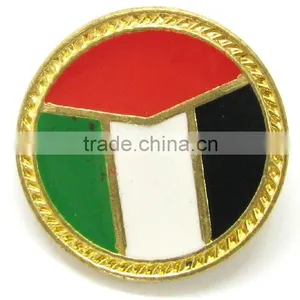 Environmental Protection Palestine Flag Enamel Badge ---- DH 17064 thumbnail-1