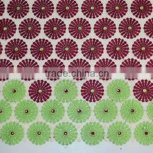 High Quality Guipure Cord Lace in Fabric Chemical African Lace Fabric Africa Dry Lace Dress thumbnail-3