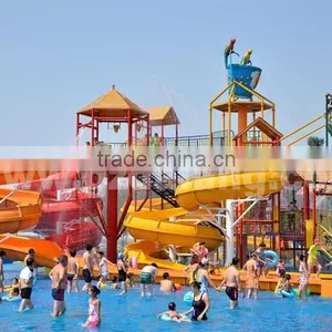 Amusement Park Water House Slide thumbnail-1