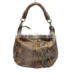 New Fashion! Lady Snake-Grain Leather Handbag 2012! thumbnail-1