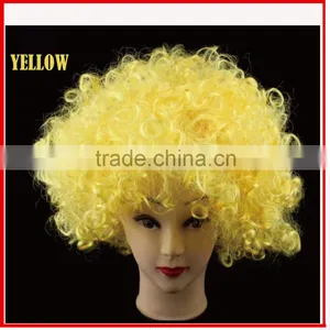 Football Fans Wig in High Quality,red Synthetic Wig,fashion Wig thumbnail-2