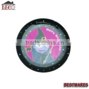Wholesale Holiday Breath Printed Round Halloween Melamine Plates thumbnail-1