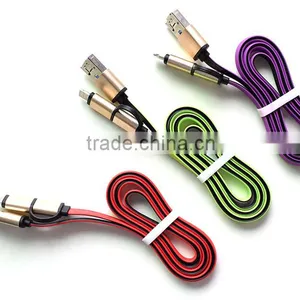 Best Sale Double Sided Micro Usb Data Cable for Samsung thumbnail-3
