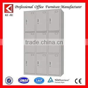 Public Bathhouse White Steel Multi Door Clothes Storage Cabinet Blue Locker Steel Clothes Locker thumbnail-1