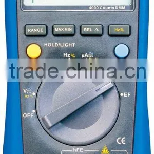 MU61A 3 3/4 Digital Multimeter/4000 Counts Digital Multimeter/ Multi Meter/digital Multimeter With Frequency thumbnail-1