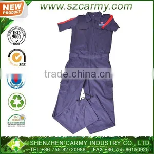 OEM Men's VISA Cotton Short Sleeve Coverall Workwear thumbnail-1