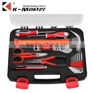 K-Mastet 15 Pcs Diy High Quality Professional Blow Mold Plastic Tool Case thumbnail-5