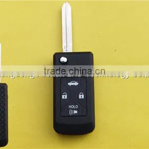 4 Buttons Car Key Remote Control Flip Case Shell for Toyota Camry thumbnail-1