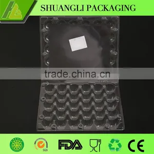 30 Holes Egg Tray for Packing and Transportation Plastic Quail Egg Tray thumbnail-3
