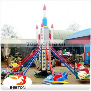 Kids Favorite Outdoor Carnival Rides Self Control Plane Rides For Sale thumbnail-1