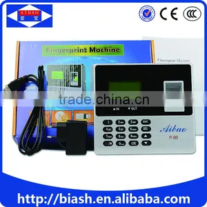 Heshi P-80 Biometric Fingerprint Time Attendance Machine With WIFI thumbnail-2