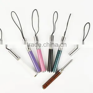 High Quality Heavy Promotional Keychain Metal Ball Pen With Rope thumbnail-2