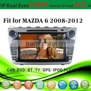 Android Car Dvd Player Fit for Mazda 6 2008 - 2012 With Radio Bluetooth Gps tv Pip Dual Zone thumbnail-1
