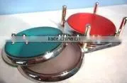 Custom High Quality Coaster Holder 4 Pcs Coasters and a Holder thumbnail-1