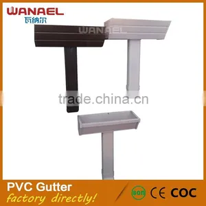 Saving Enegy Building Material White Gutter System, Factory Direct Sell Gutter Drain thumbnail-4