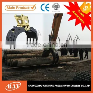 Excavator Part Grab Wood Log Grapple, Rotating Grapple thumbnail-1