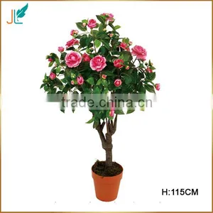High Simulation Potted Hydrangea Flower Tree Bonsai Tree for Sale thumbnail-2
