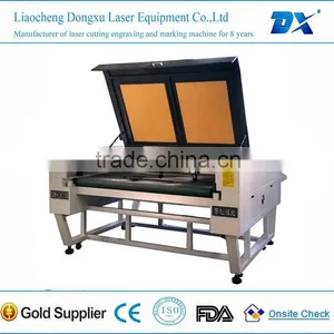 1600 * 1000mm Double Heads Auto Feeding Petticoat Laser Cutting Machine thumbnail-1