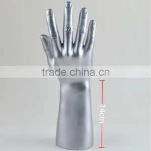 High Glossy Fiberglass Male Mannequin Hand For Glove thumbnail-3