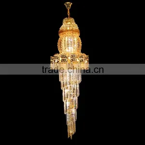 Competitive Price High Ceiling Modern Crystal Chandelier From China 98108 thumbnail-2