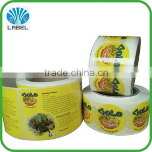 Frozen Food Grade Labels Sticker in Roll thumbnail-3
