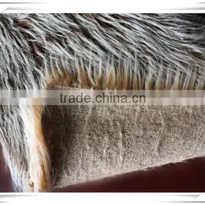 Long Pile Fashion Gradient Color Fake Fur Fabric thumbnail-2