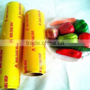 Clear Food Packing Film Food Grade Pvc Cling Film Plastic Wrap thumbnail-4