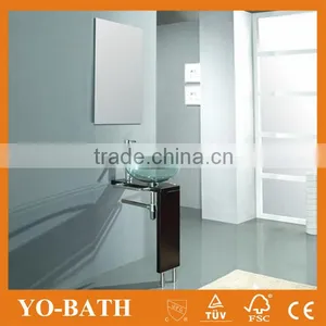 YO- BATH Glass Bathroom Vanities YO-G001 thumbnail-1
