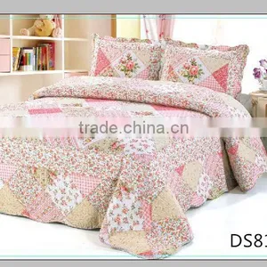 Polyester Patchwork Bedding Sets DS812 thumbnail-1