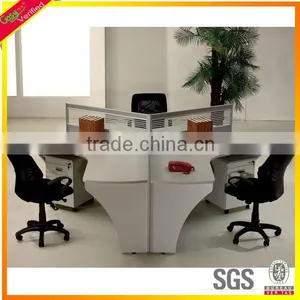 Office Workstation Aluminium Frame With 3 Seats thumbnail-1