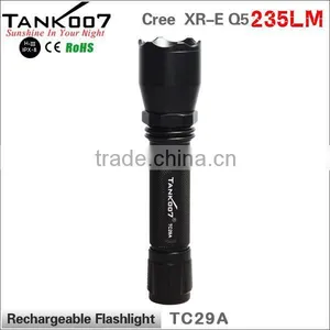 Rechargeable Battery Power Supply Led Flashlight Torch TC19 thumbnail-2