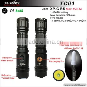 2015 OEM/ODM Rechargeable Flashlight Emergency Led Flashlight thumbnail-3