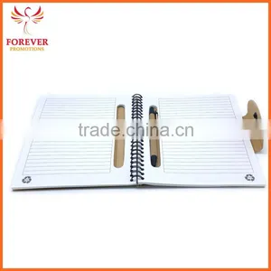 Hot Selling Eco Padfolio Hard Cover Notebook Custom Logo Promos Note Book Chinese Supplier thumbnail-1