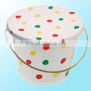 Colorful Dots on the Tin Ice Bucket thumbnail-1