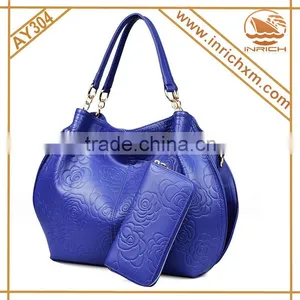 Soft Rose Tote Bag Metal Chain Connected Shoulder Strap Famous Designer Handbag thumbnail-4