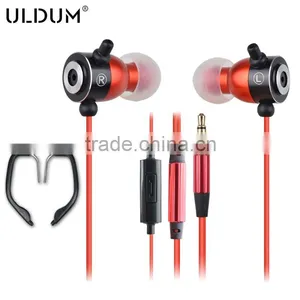 Mobile Phone Accessories Super Bass Headphones In-ear Detachable Metal Headphones With Mic thumbnail-1