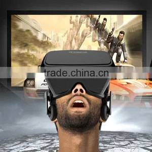 Google Cardboard VR BOX 2 II Smartphone Headset 3D Virtual Reality Glasses Helmet Goggle Oculus Rift DK2 Head Mount + Controller Supplier's Choice thumbnail-6