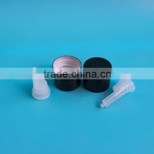 18mm Neck Black Essential Oil Bottle Cap, Plastic Bottle Cap ,Plastic Safely Cap thumbnail-1