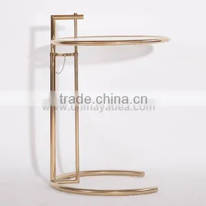 Living Room Furniture Eileen Gray End Table Height Adjustable Coffee Table Side Table thumbnail-1
