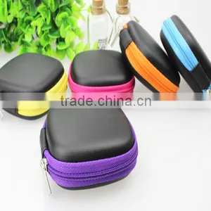 EVA Earphone Pouch With Zipper,Snakeskin Grain EVA Sunglasses Case thumbnail-2