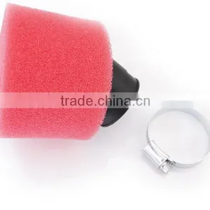 ATV DIRT BIKE MOTORCYCLE 48mm Curved Racing Air Filter thumbnail-3