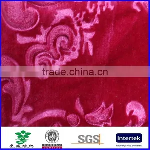 Upholstery Fabric 100% Polyester 3D Embossed Velvet Fabric thumbnail-3