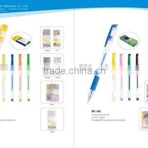 2012 New Promotional Plastic Gel Ink Pen thumbnail-1