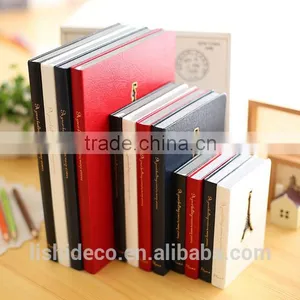 High Quality Eiffel Tower Blank Notebook Hardcover Blank Notebook Cheap Bulk thumbnail-4